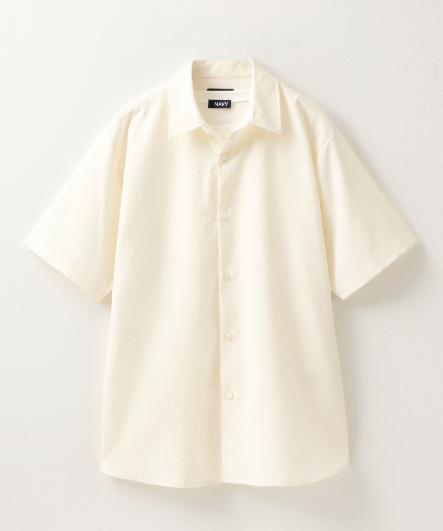 NAVY SARARI 楊柳シャツ アンサンブル メンズ商品サムネイル-14