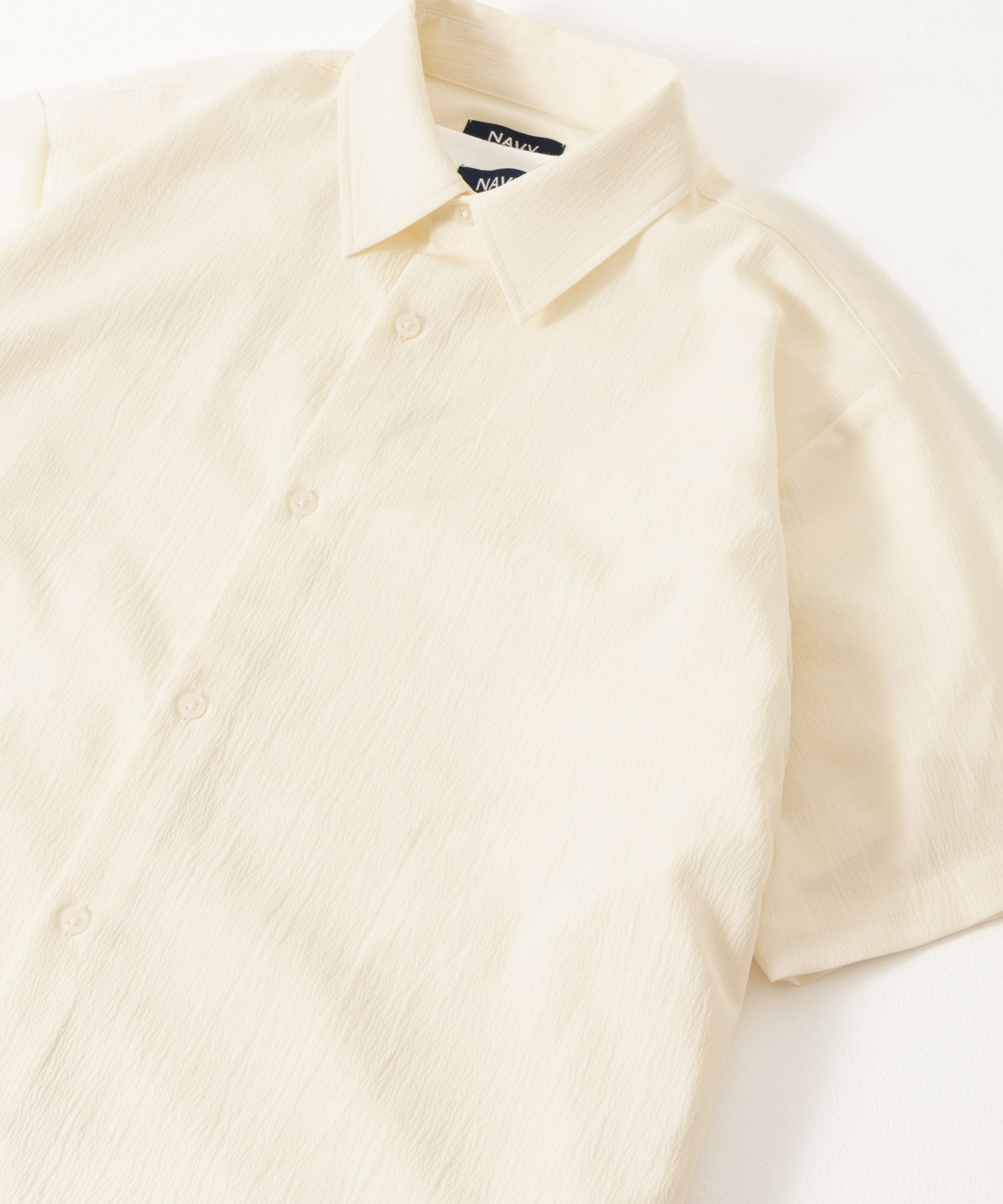 NAVY SARARI 楊柳シャツ アンサンブル メンズ商品サムネイル-22