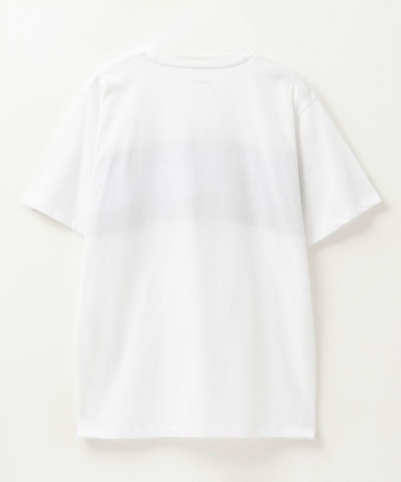 NAVY SARARI  パネル切替えＴシャツ メンズ メール便 対応商品商品画像-19