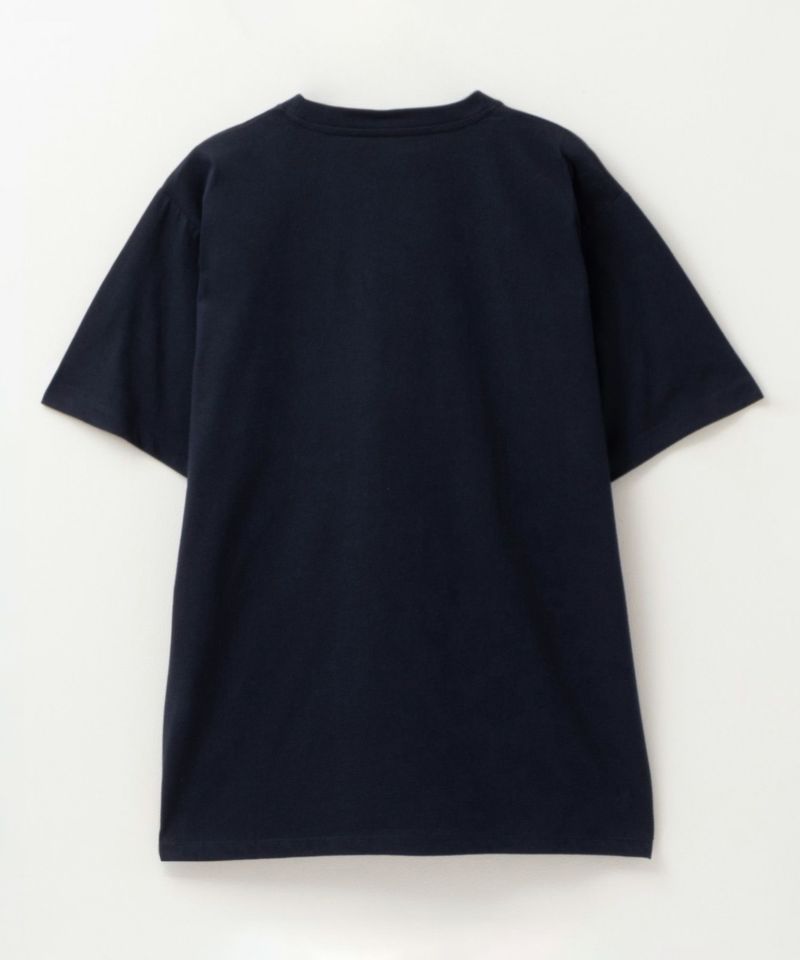NAVY SARARI  パネル切替えＴシャツ メンズ メール便 対応商品商品画像-23