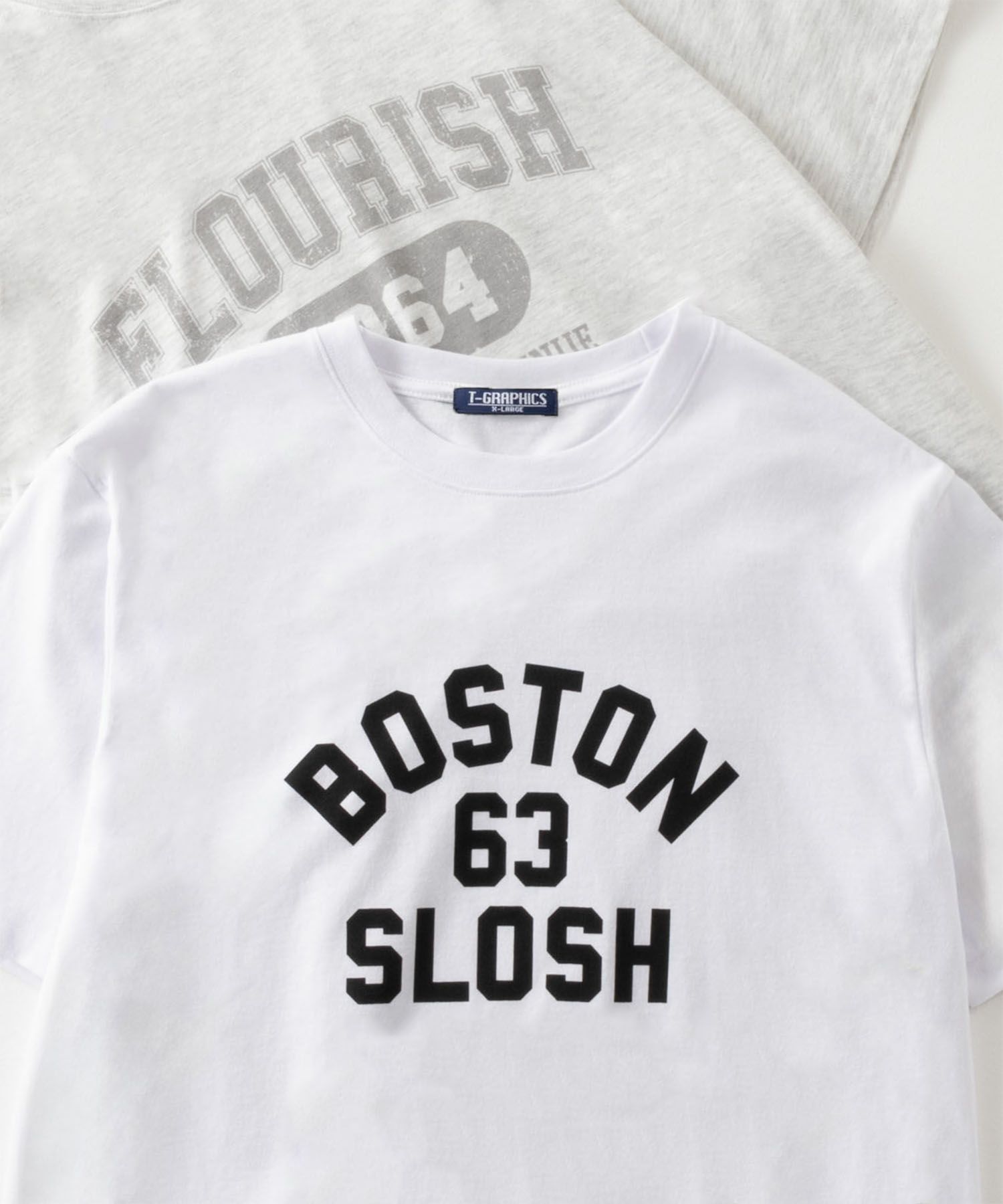 T-GRAPHICS  ロゴプリント半袖Ｔシャツ メンズ メール便 対応商品商品サムネイル-1