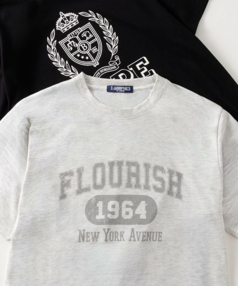 T-GRAPHICS  ロゴプリント半袖Ｔシャツ メンズ メール便 対応商品商品画像-2