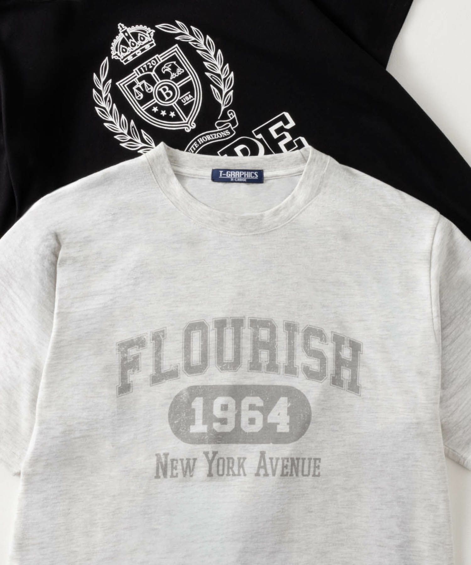 T-GRAPHICS  ロゴプリント半袖Ｔシャツ メンズ メール便 対応商品商品サムネイル-2