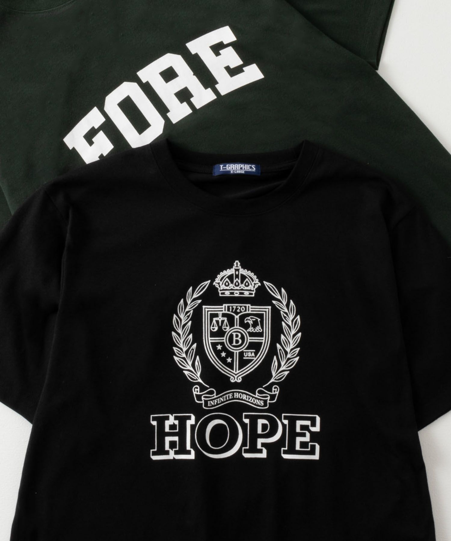 T-GRAPHICS  ロゴプリント半袖Ｔシャツ メンズ メール便 対応商品商品サムネイル-3