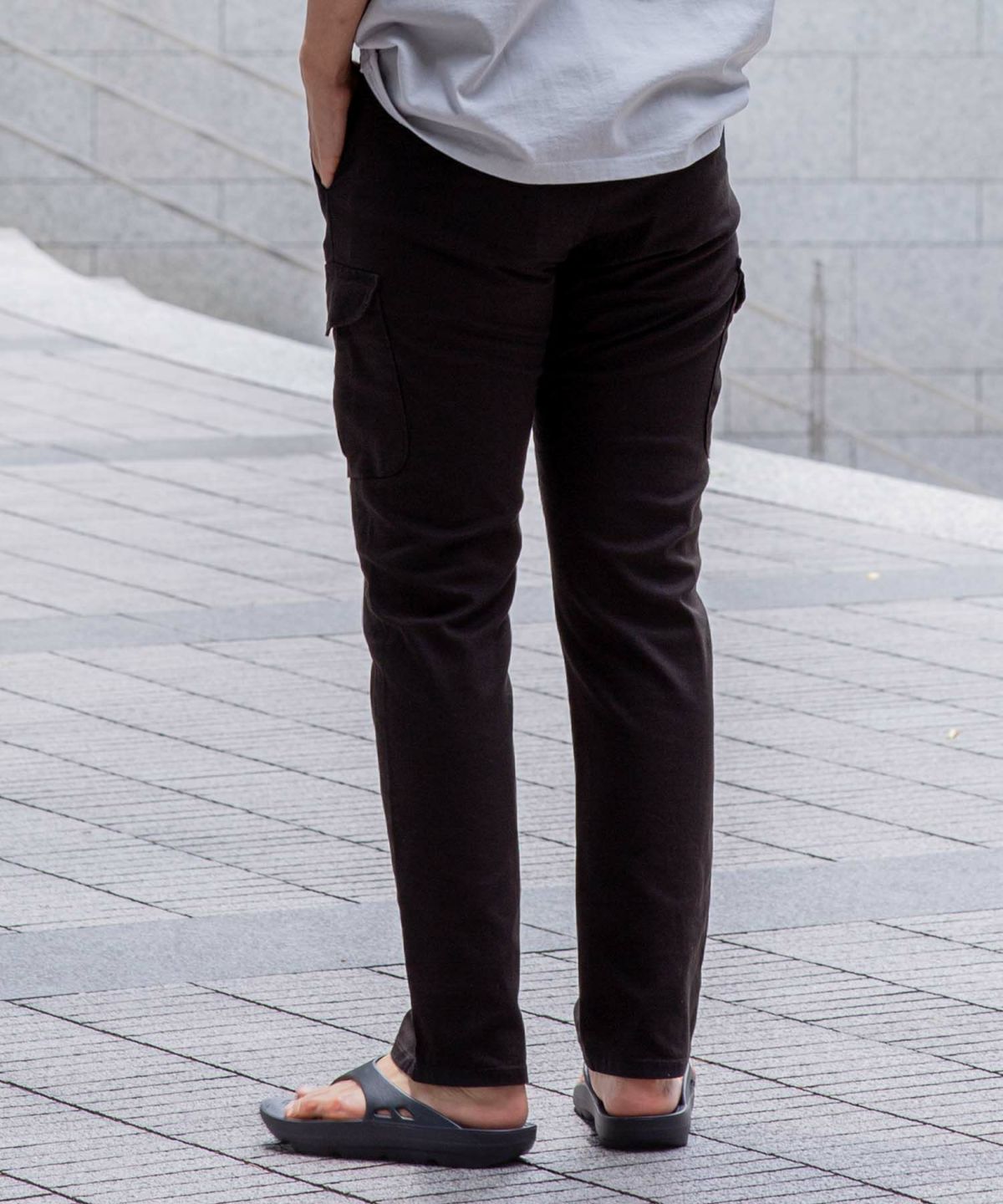 EDWIN ZED JEANS スリムカーゴパンツ メンズ