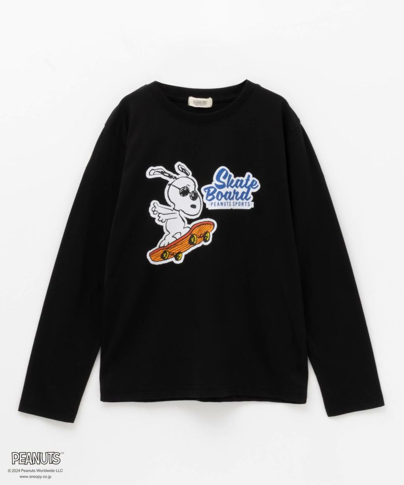 PEANUTS SNOOPY プリントTシャツ キッズ ネコポス 対応商品商品画像-1
