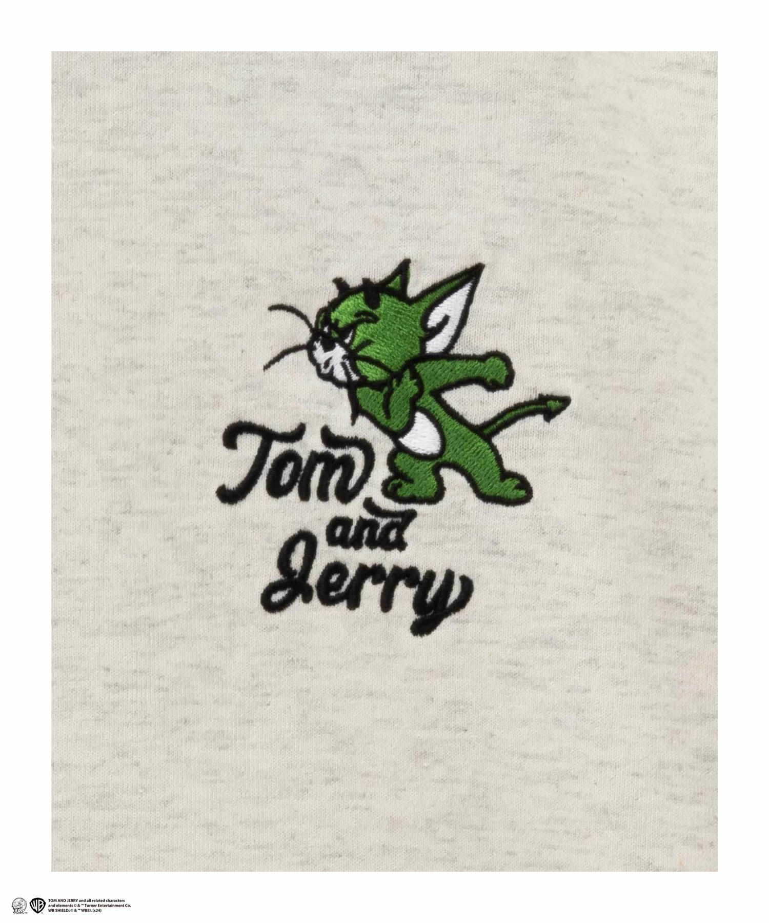 Tom and Jerry バックプリントTシャツ メンズ メール便 対応商品商品画像-7