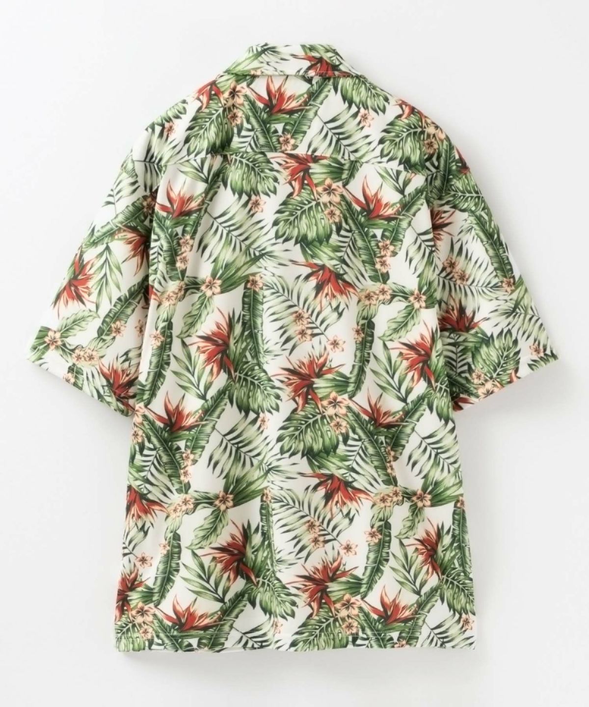 NAVY SARARI メッシュアロハシャツアンサンブル メンズ