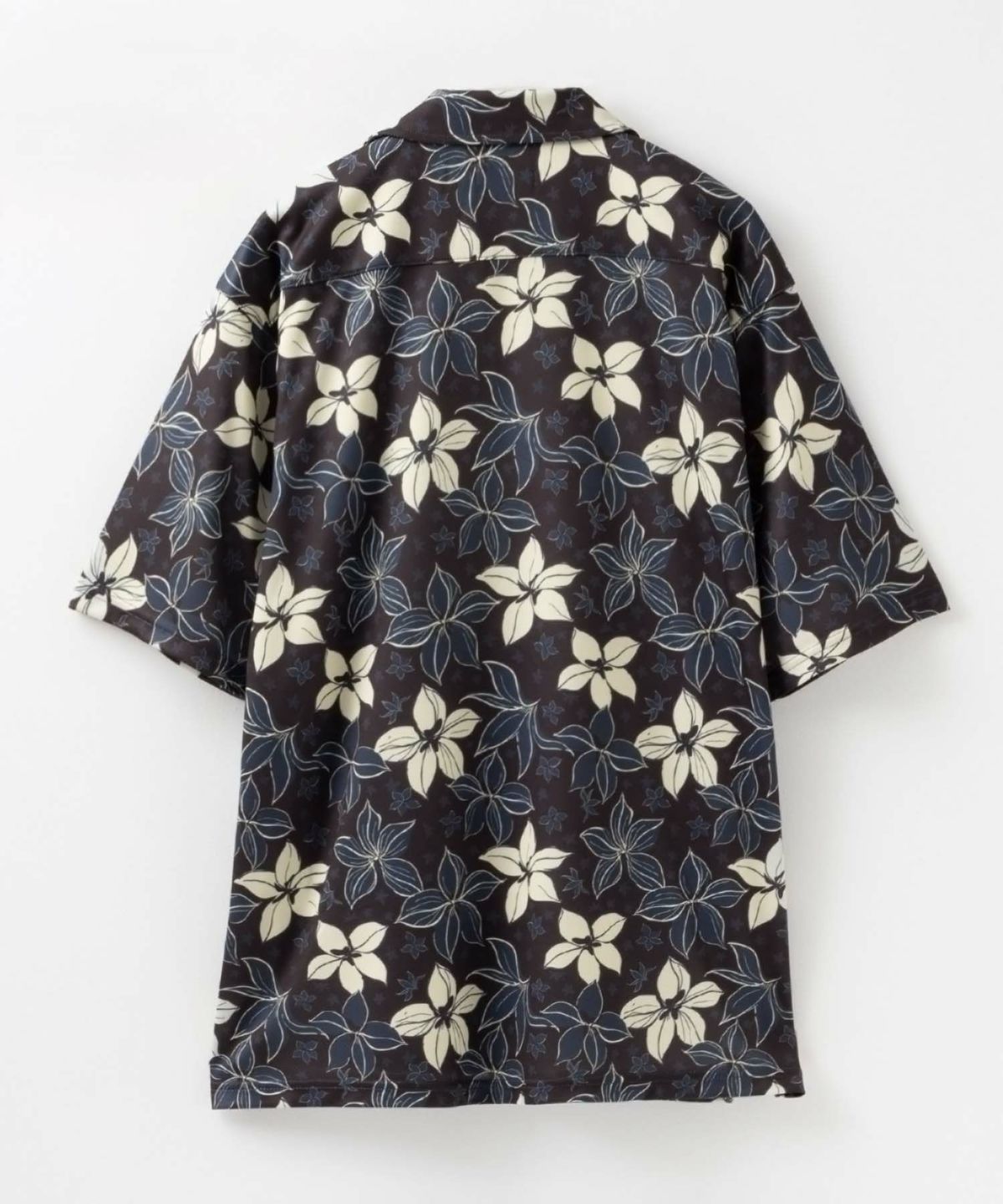 NAVY SARARI メッシュアロハシャツアンサンブル メンズ