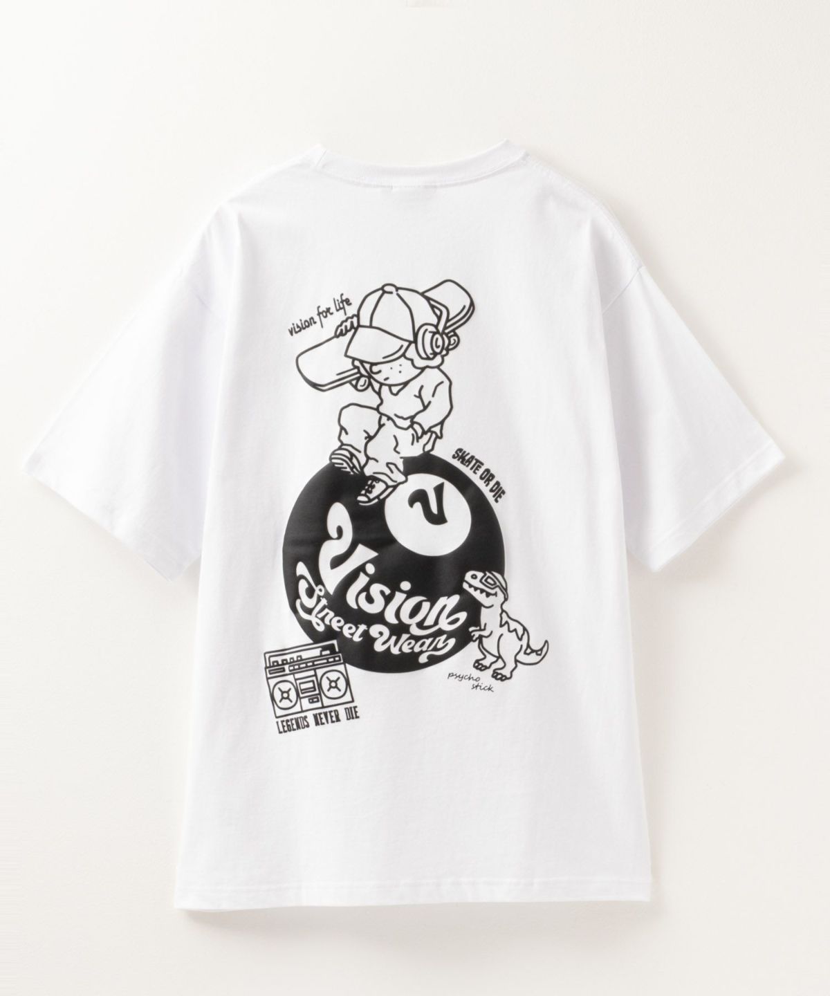 VISION STREET WEAR グラフィックTシャツ メンズ ネコポス 対応商品