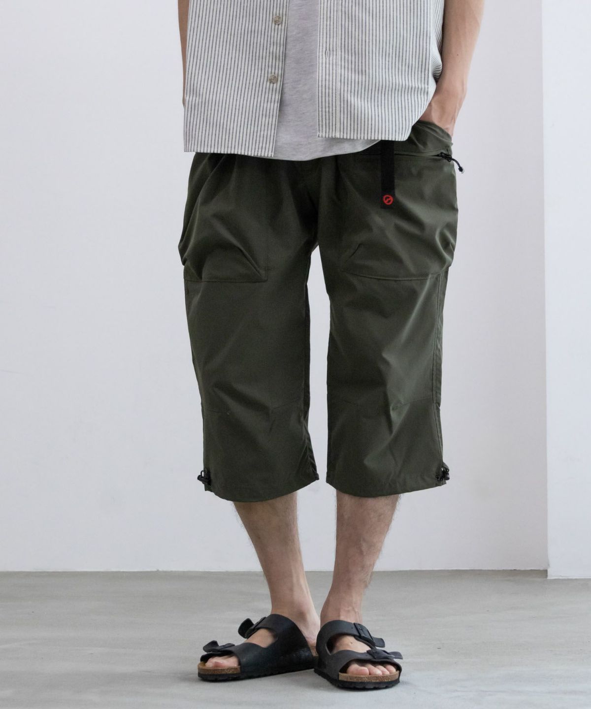 OUTDOOR PRODUCTS ポリストレッチワーククライミングクロップドパンツ メンズ