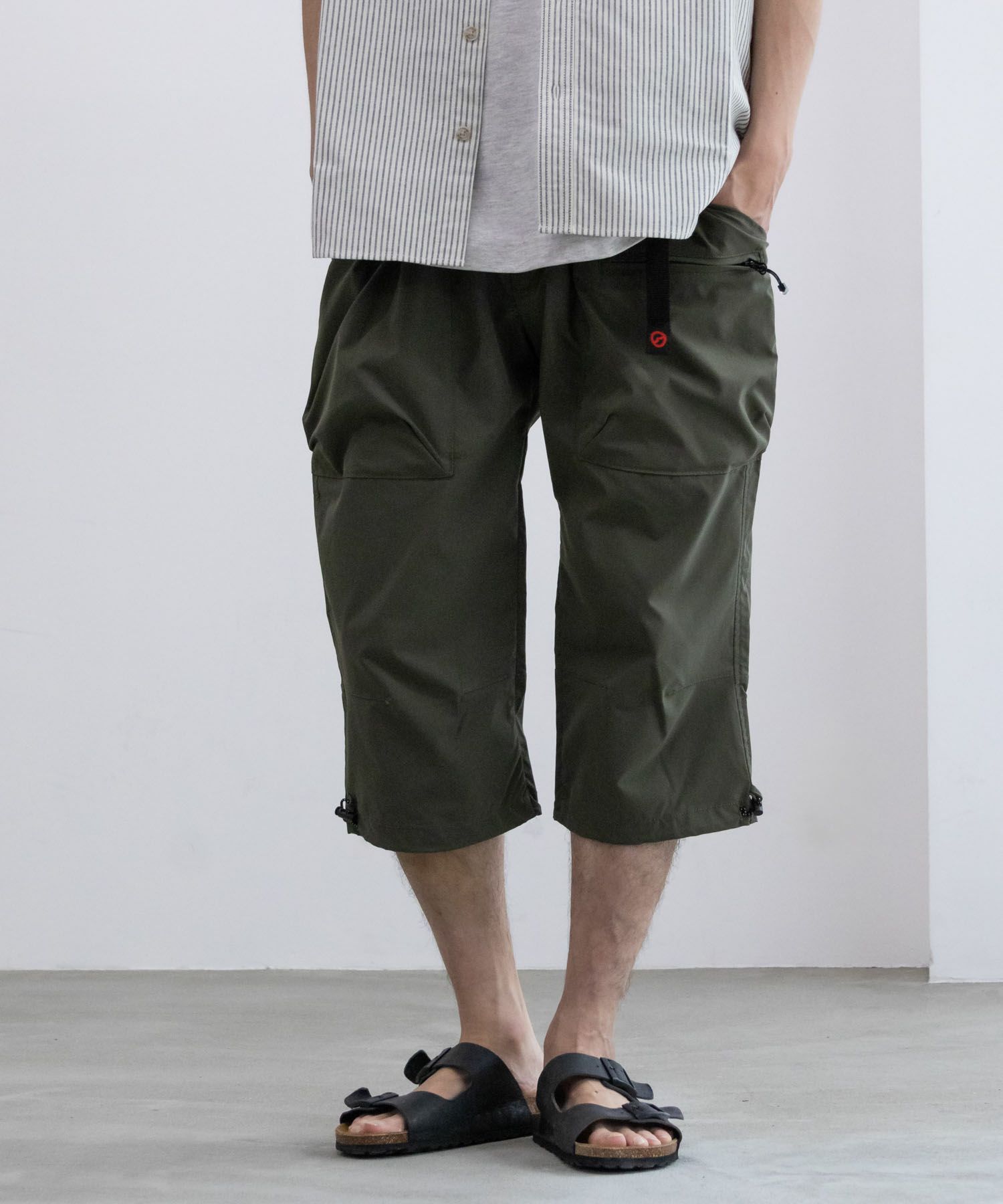 OUTDOOR PRODUCTS ポリストレッチワーククライミングクロップドパンツ メンズ