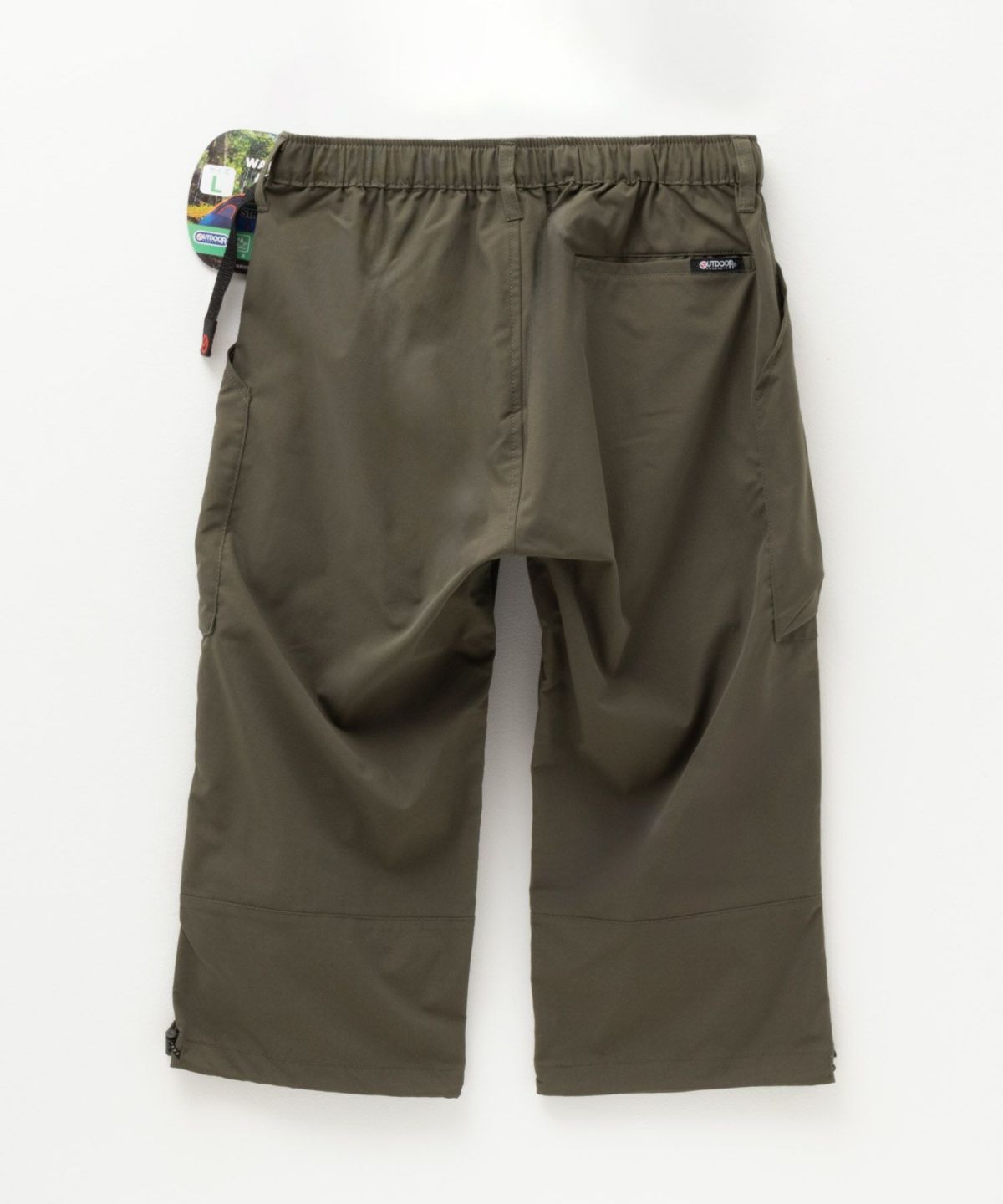 OUTDOOR PRODUCTS ポリストレッチワーククライミングクロップドパンツ メンズ