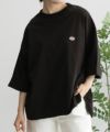 Dickies ワンポイント刺繍ロールアップTシャツ レディース ネコポス 対応商品