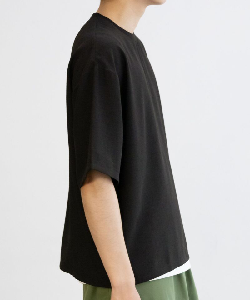 NAVY  麻調クルーネックアンサンブル メンズ商品画像-5