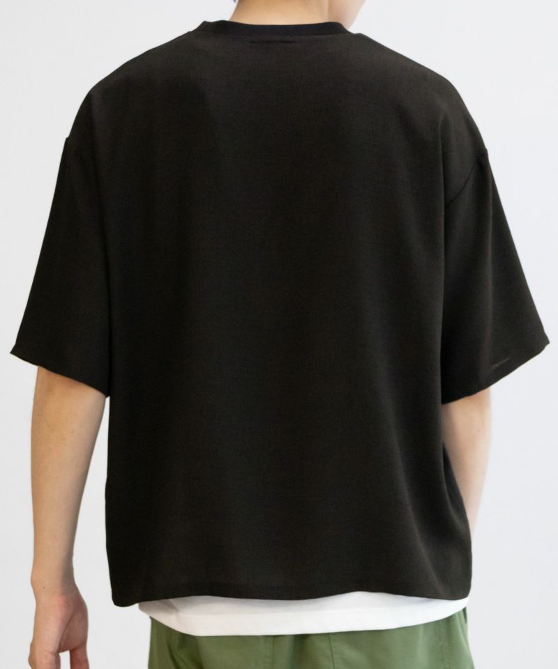 NAVY 麻調クルーネックアンサンブル メンズ商品画像-6