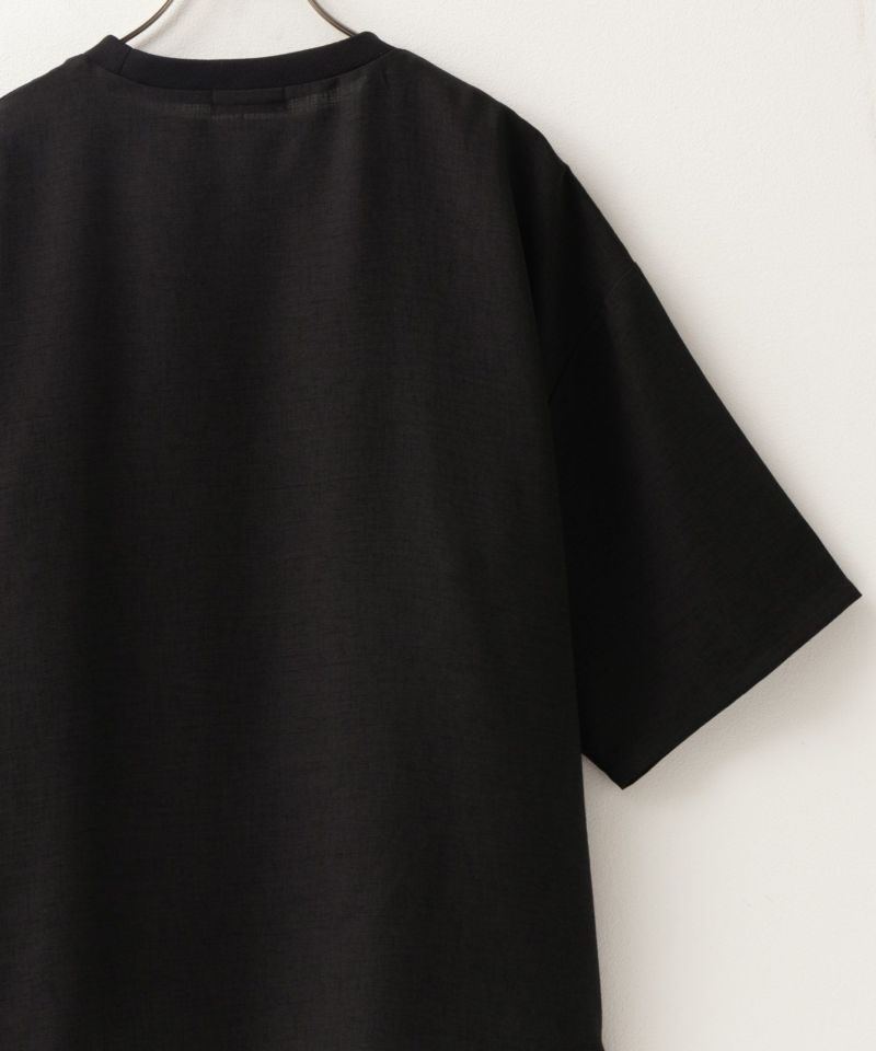 NAVY 麻調クルーネックアンサンブル メンズ商品画像-16