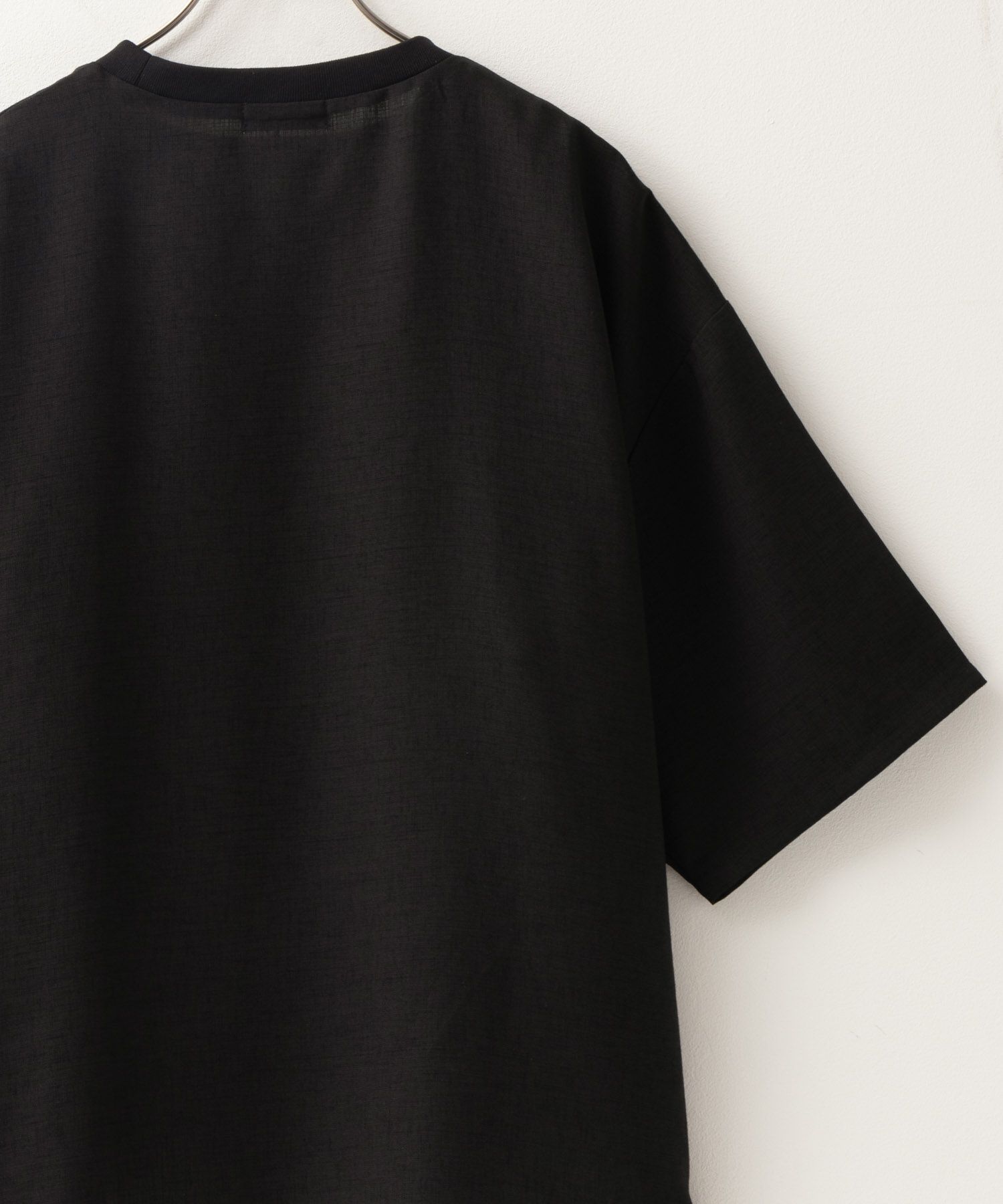 NAVY  麻調クルーネックアンサンブル メンズ商品サムネイル-16