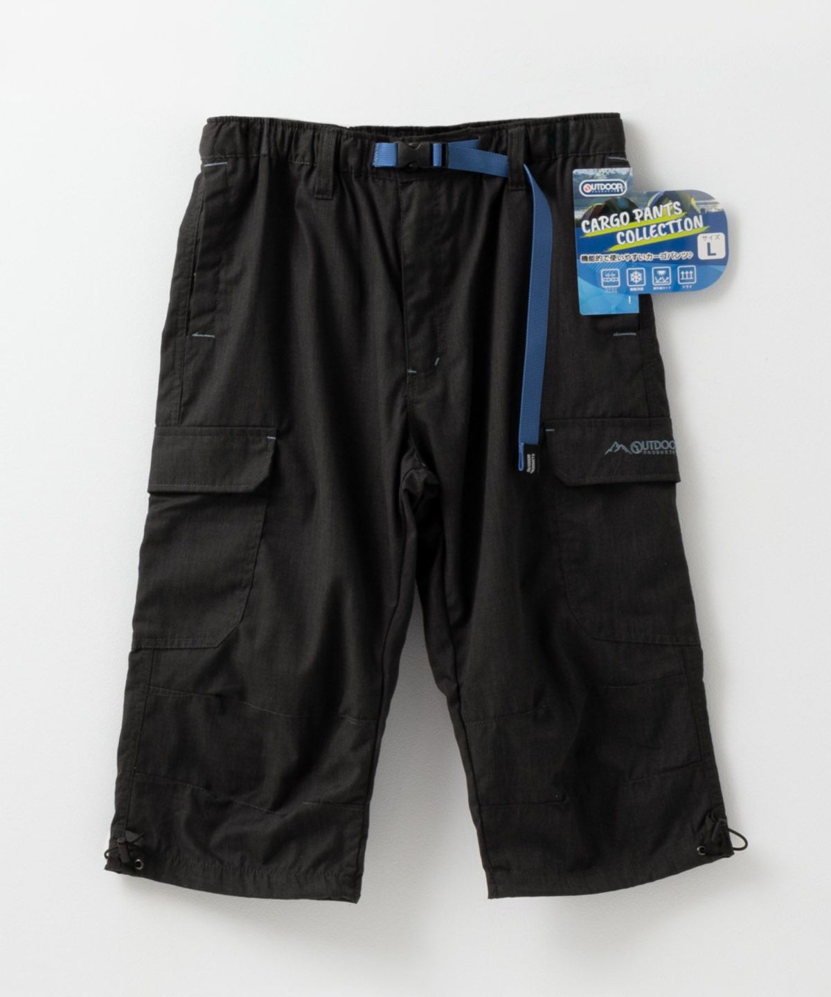 OUTDOOR PRODUCTS クライミングカーゴクロップドパンツ メンズ