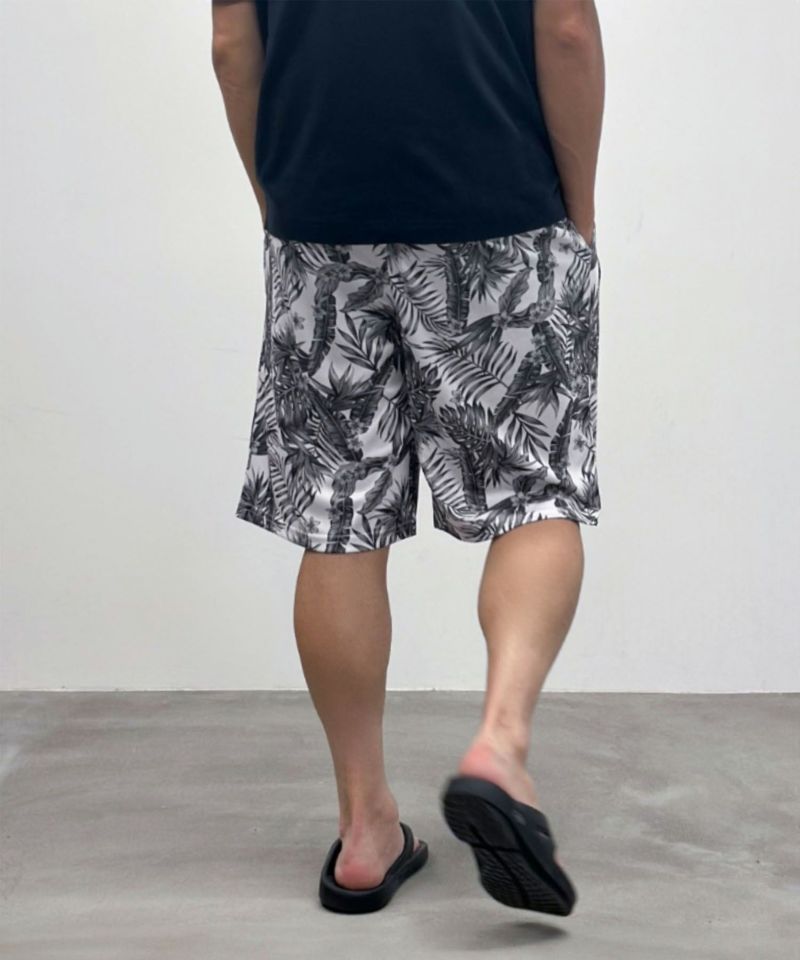 [期間限定価格]NAVY  メッシュ総柄ハーフパンツ メンズ商品画像-8