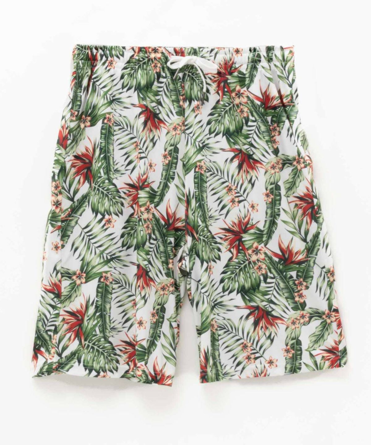 NAVY メッシュ総柄ハーフパンツ メンズ