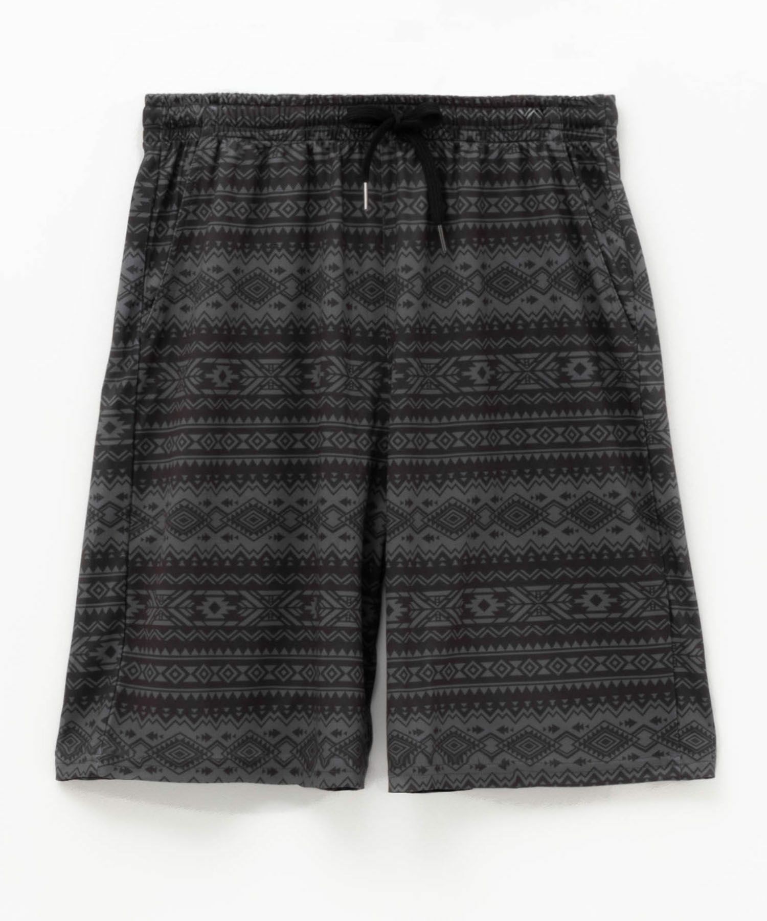 [期間限定価格]NAVY  メッシュ総柄ハーフパンツ メンズ商品画像-19