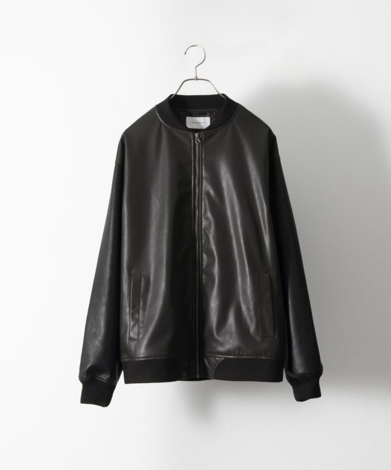 URBAN COLLECTION  PUレザーブルゾン メンズ商品画像-2