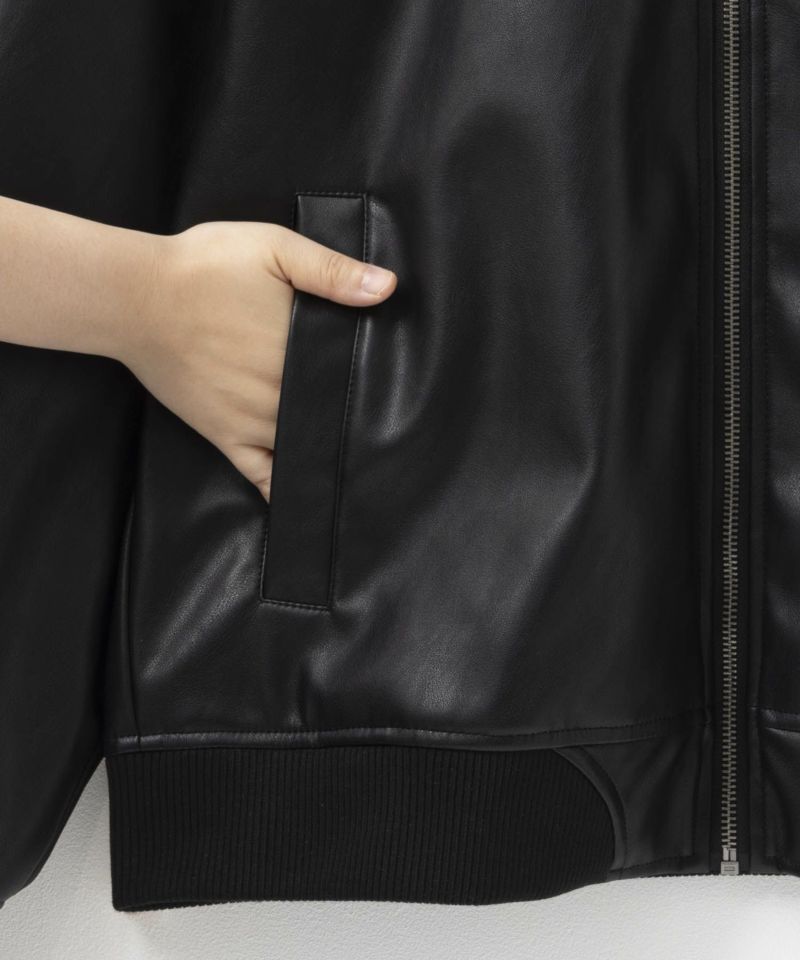 URBAN COLLECTION  PUレザーブルゾン メンズ商品画像-7