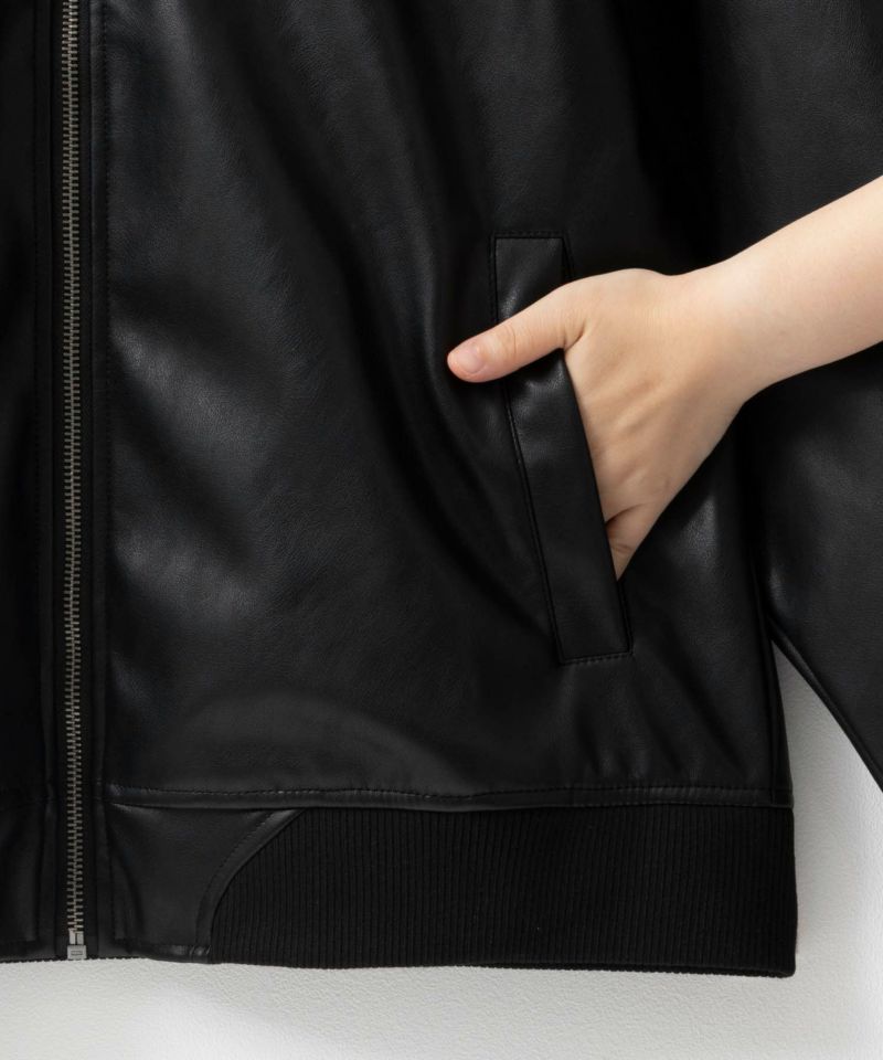 URBAN COLLECTION  PUレザーブルゾン メンズ商品画像-8