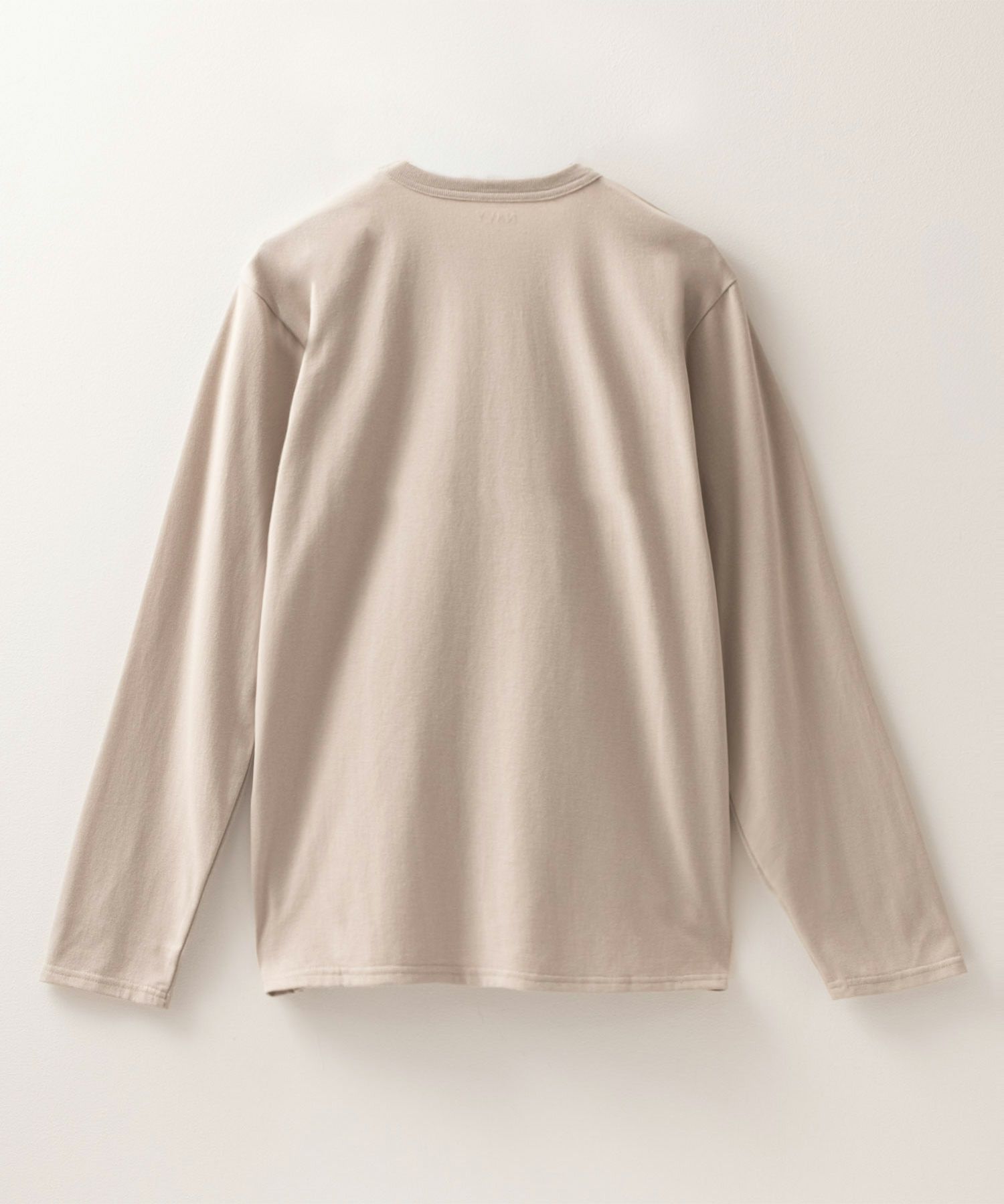 NAVY  天竺クルーネック長袖Tシャツ メンズ商品画像-21