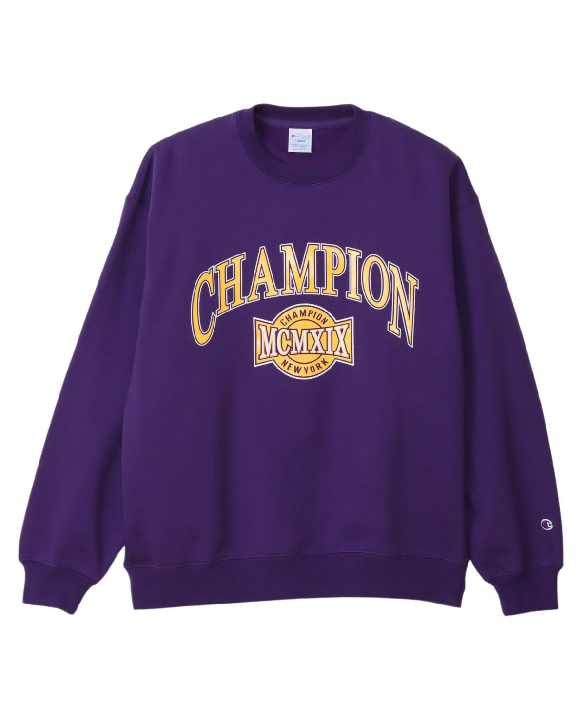 Champion クルーネックスウェットシャツ メンズ