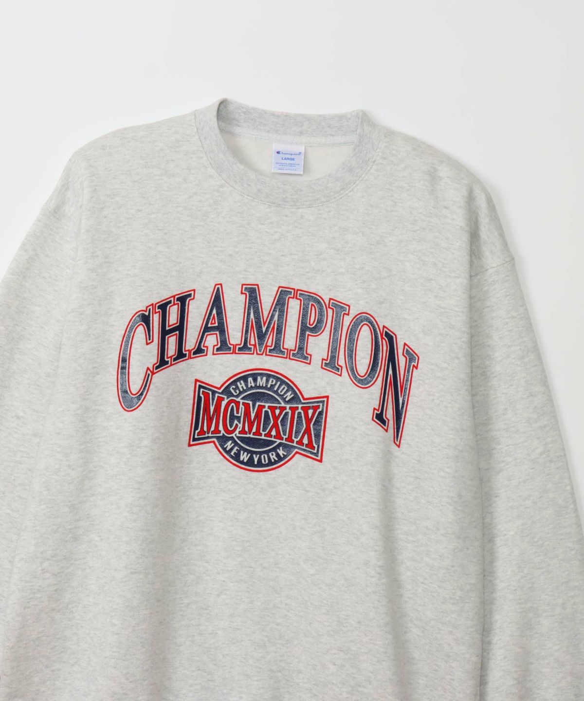 Champion クルーネックスウェットシャツ メンズ
