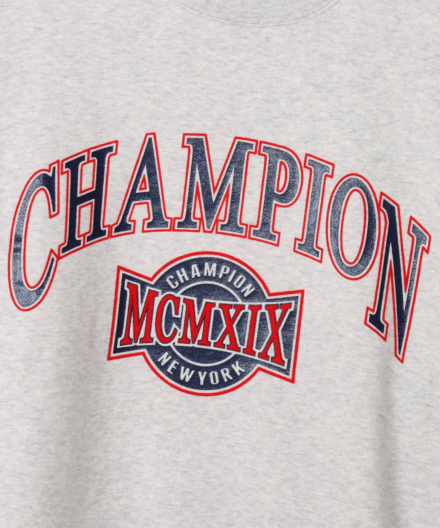 Champion クルーネックスウェットシャツ メンズ