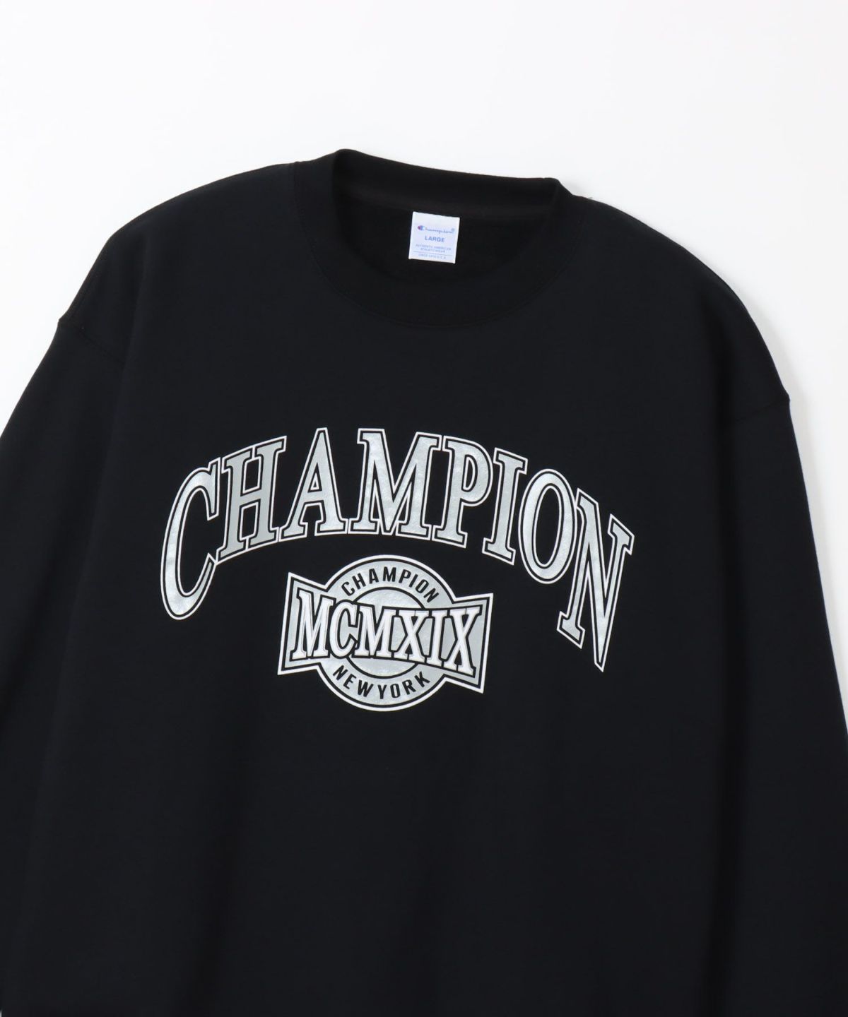 Champion クルーネックスウェットシャツ メンズ