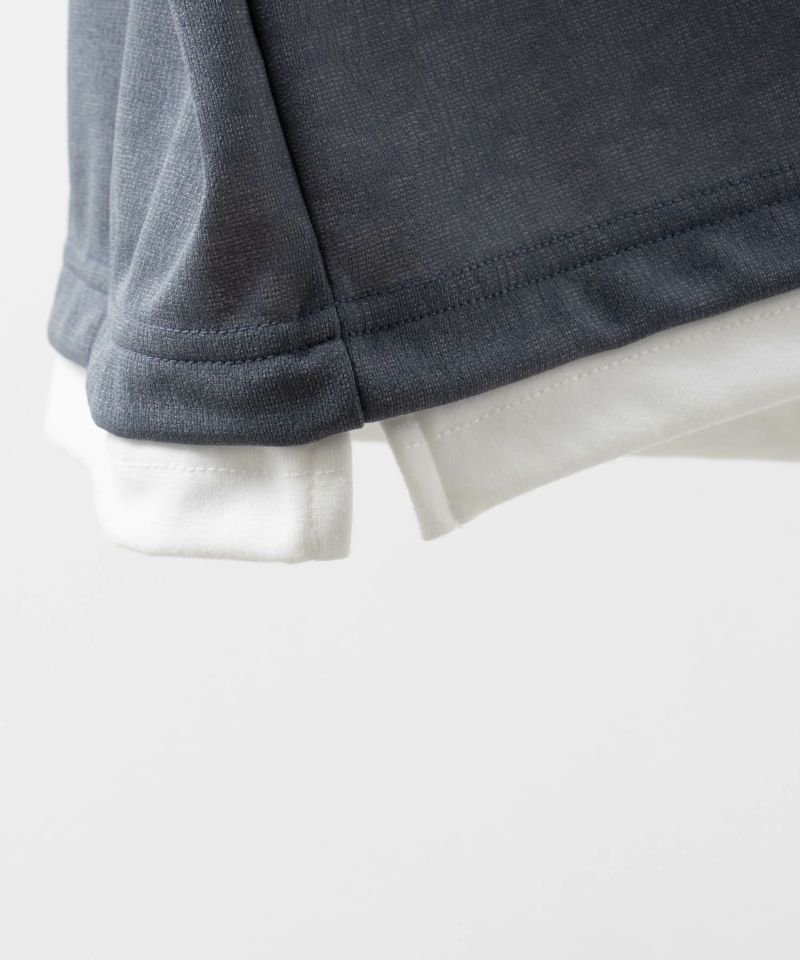 URBAN COLLECTION 梨地ジョーゼットベストフェイクレイヤードカットソー メンズ商品画像-11