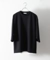 URBAN COLLECTION エアスムージー ポンチ素材 フェイクレイヤード7分袖Tシャツ メンズ