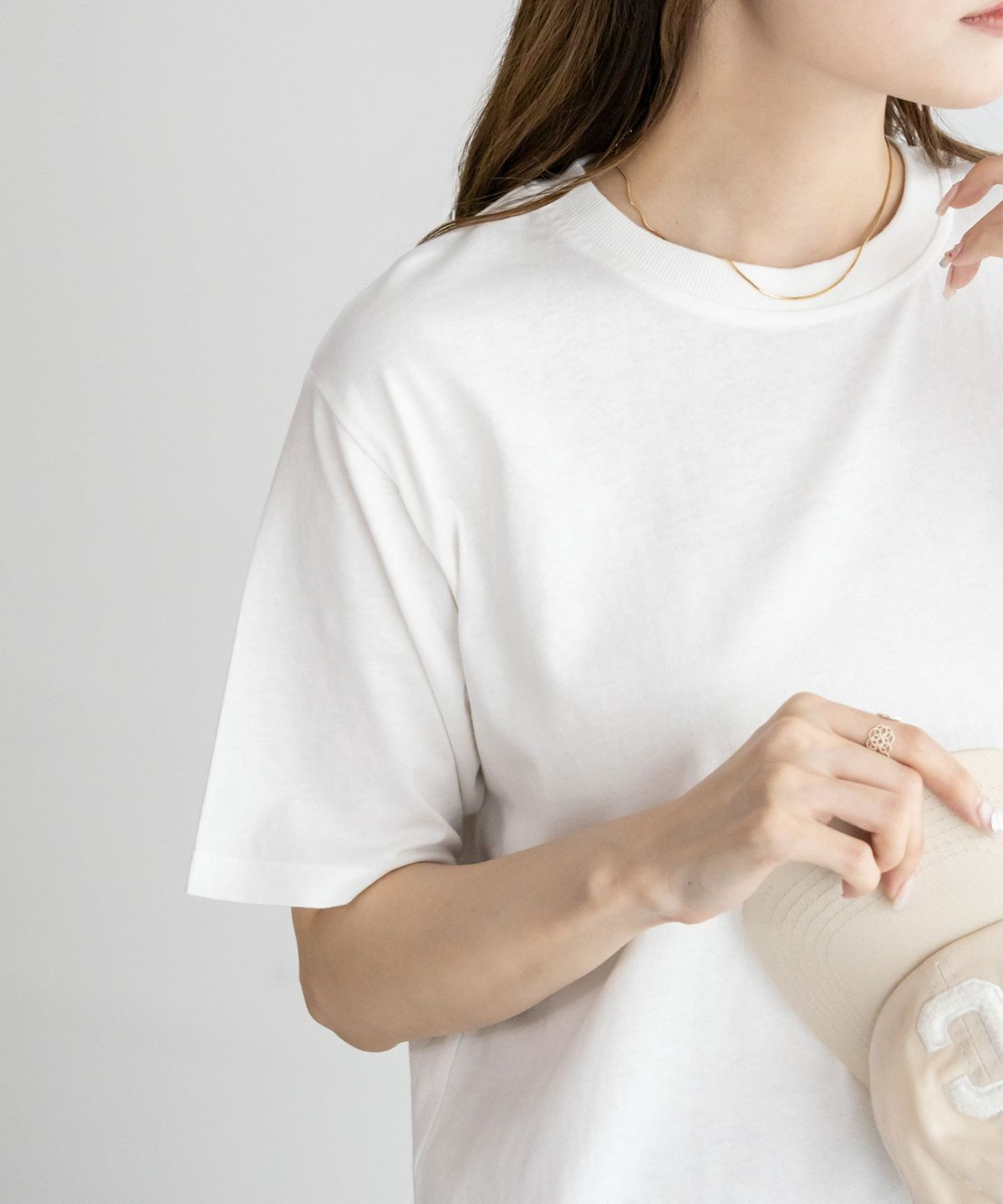 NAVY 抗菌加工 ベーシッククルーTシャツ レディース ネコポス 対応商品