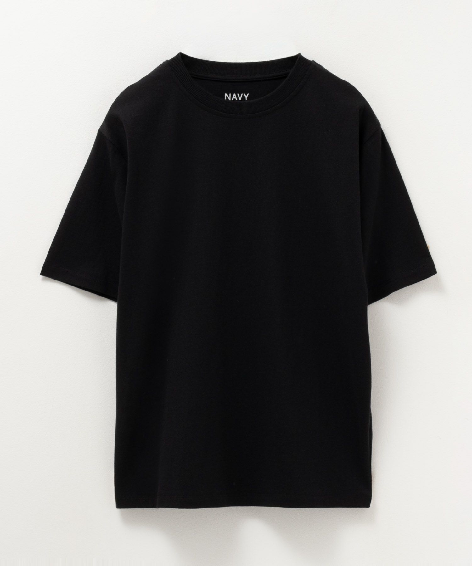 NAVY 抗菌加工 ベーシッククルーTシャツ レディース ネコポス 対応商品