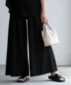 NAVY ジョーゼットワイドパンツ レディース