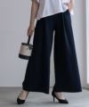 NAVY ジョーゼットワイドパンツ レディース