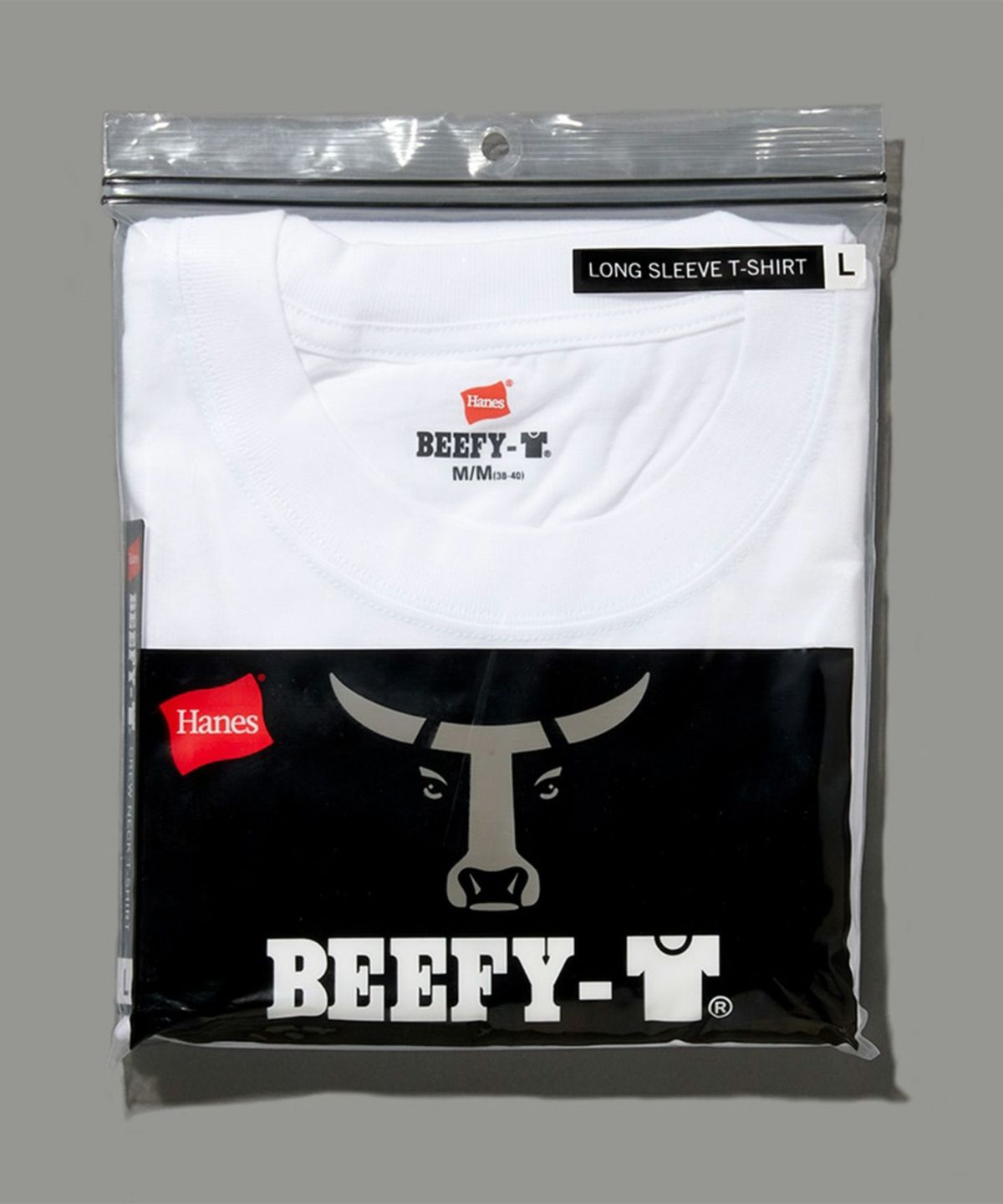 Hanes BEEFY ロングスリーブTシャツ メンズ ネコポス 対応商品