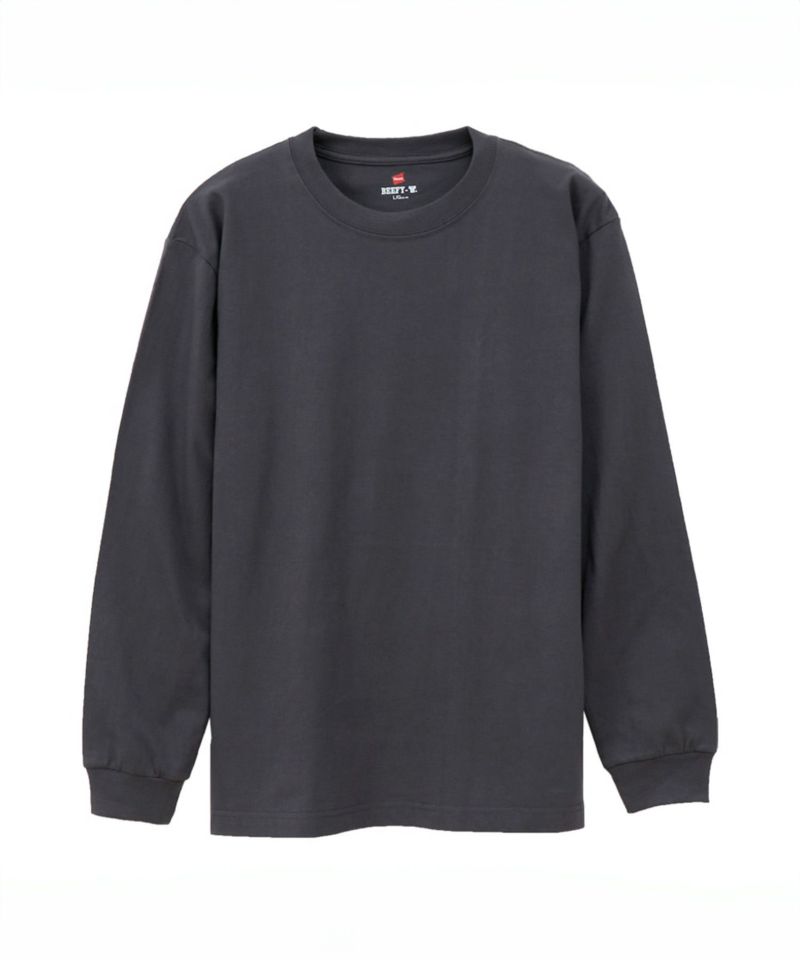 Hanes  BEEFY ロングスリーブTシャツ メンズ メール便 対応商品商品画像-4