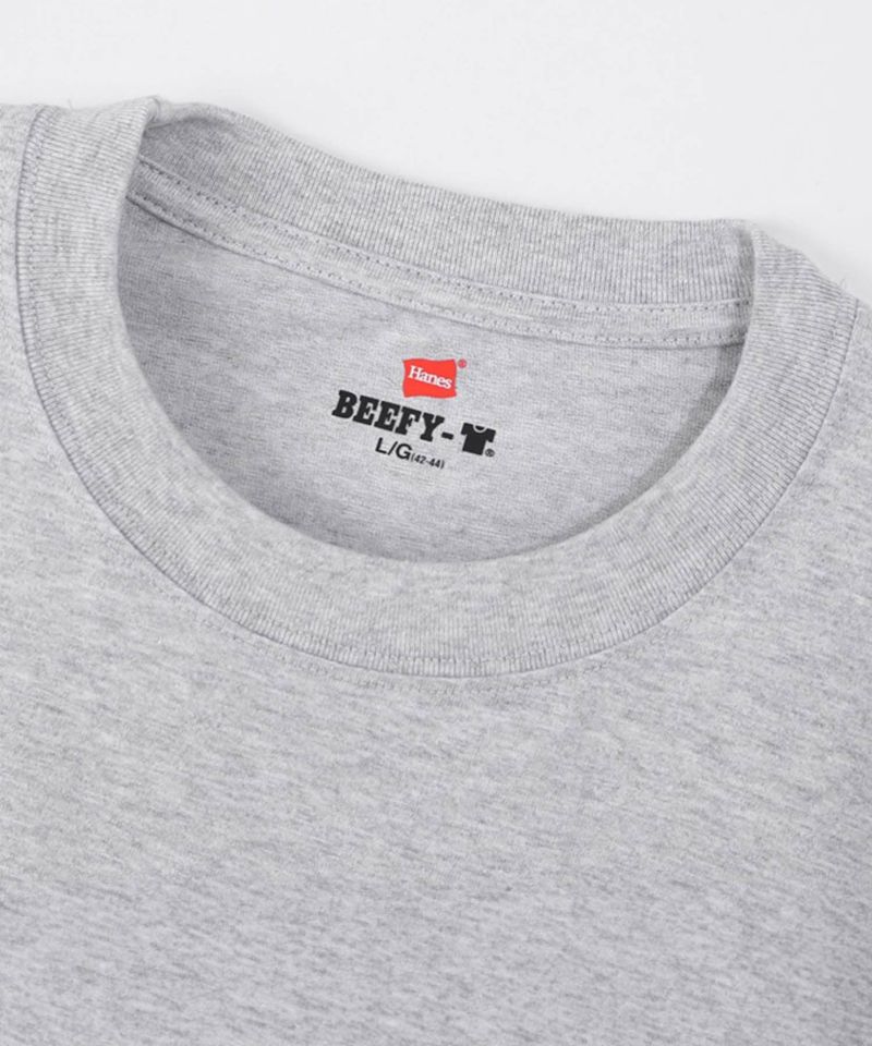 Hanes  BEEFY ロングスリーブTシャツ メンズ メール便 対応商品商品画像-8