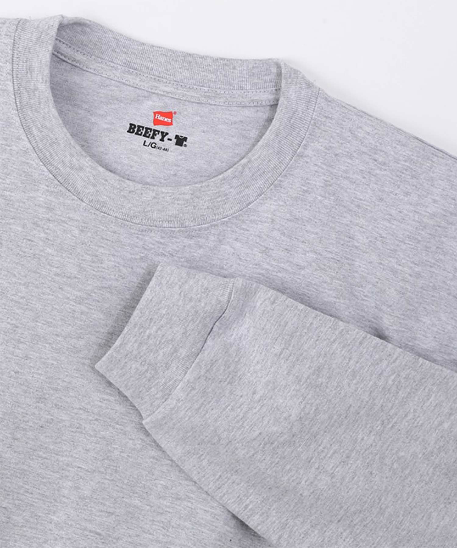 Hanes  BEEFY ロングスリーブTシャツ メンズ メール便 対応商品商品画像-9