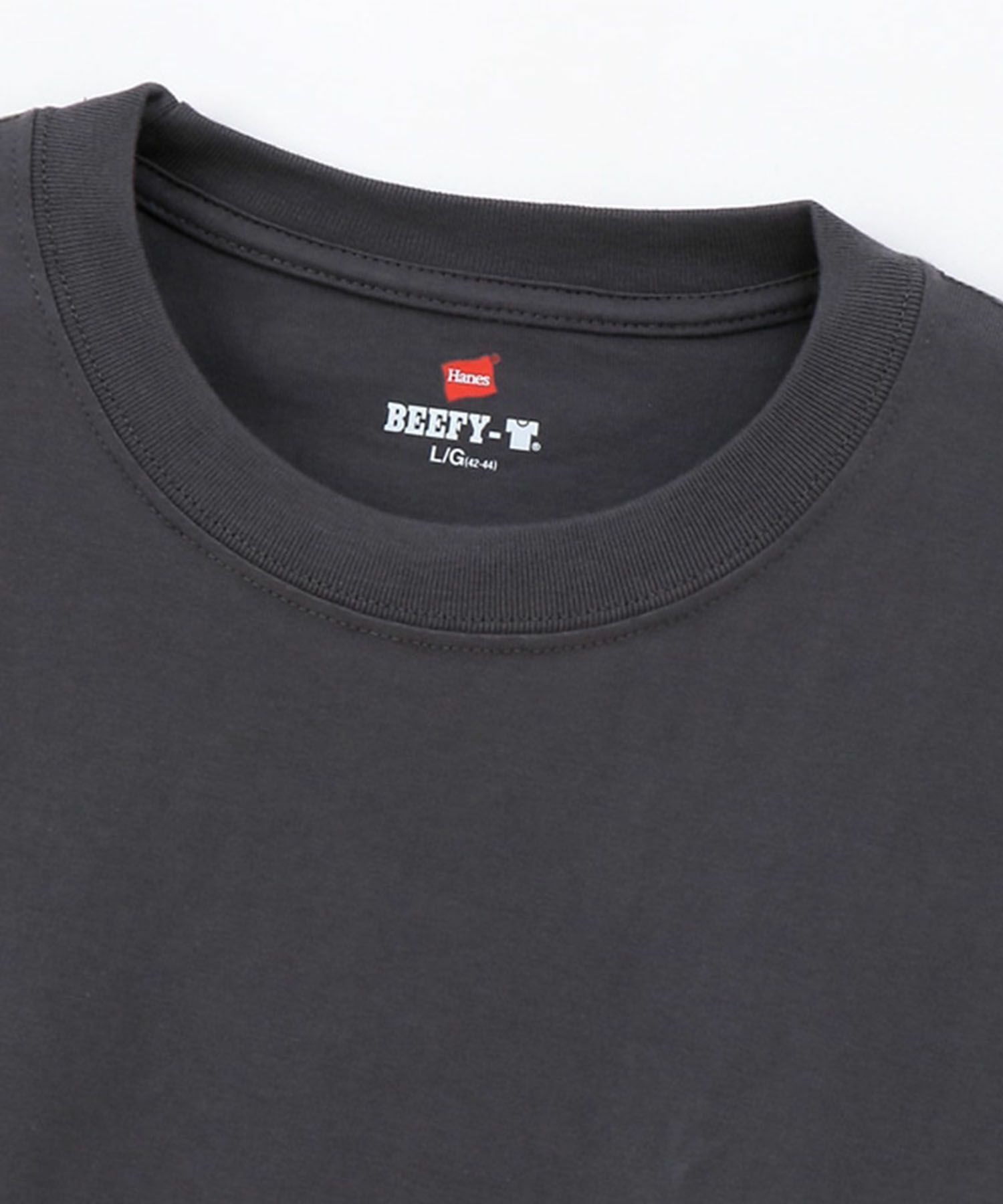 Hanes BEEFY ロングスリーブTシャツ メンズ ネコポス 対応商品