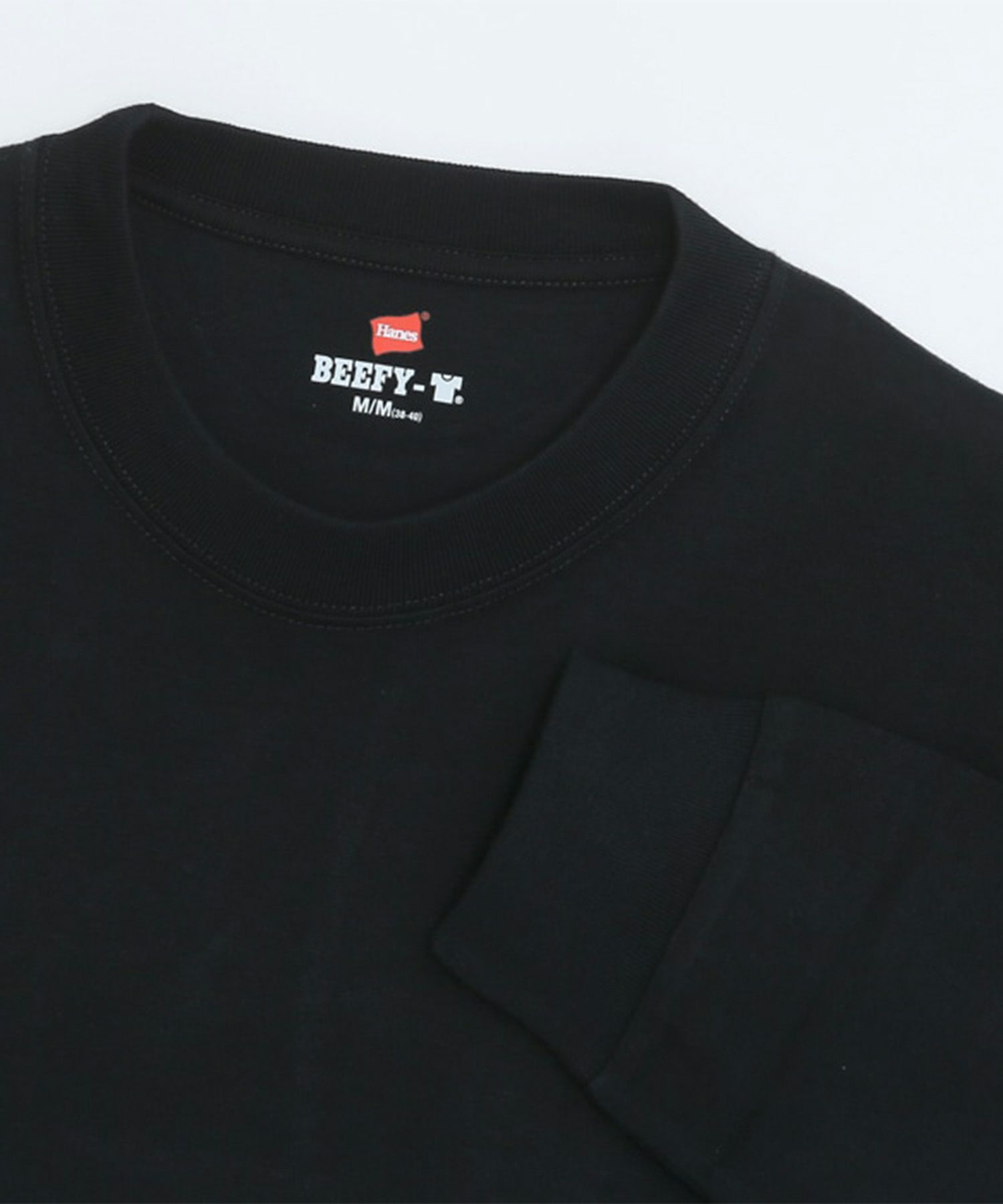 Hanes BEEFY ロングスリーブTシャツ メンズ ネコポス 対応商品