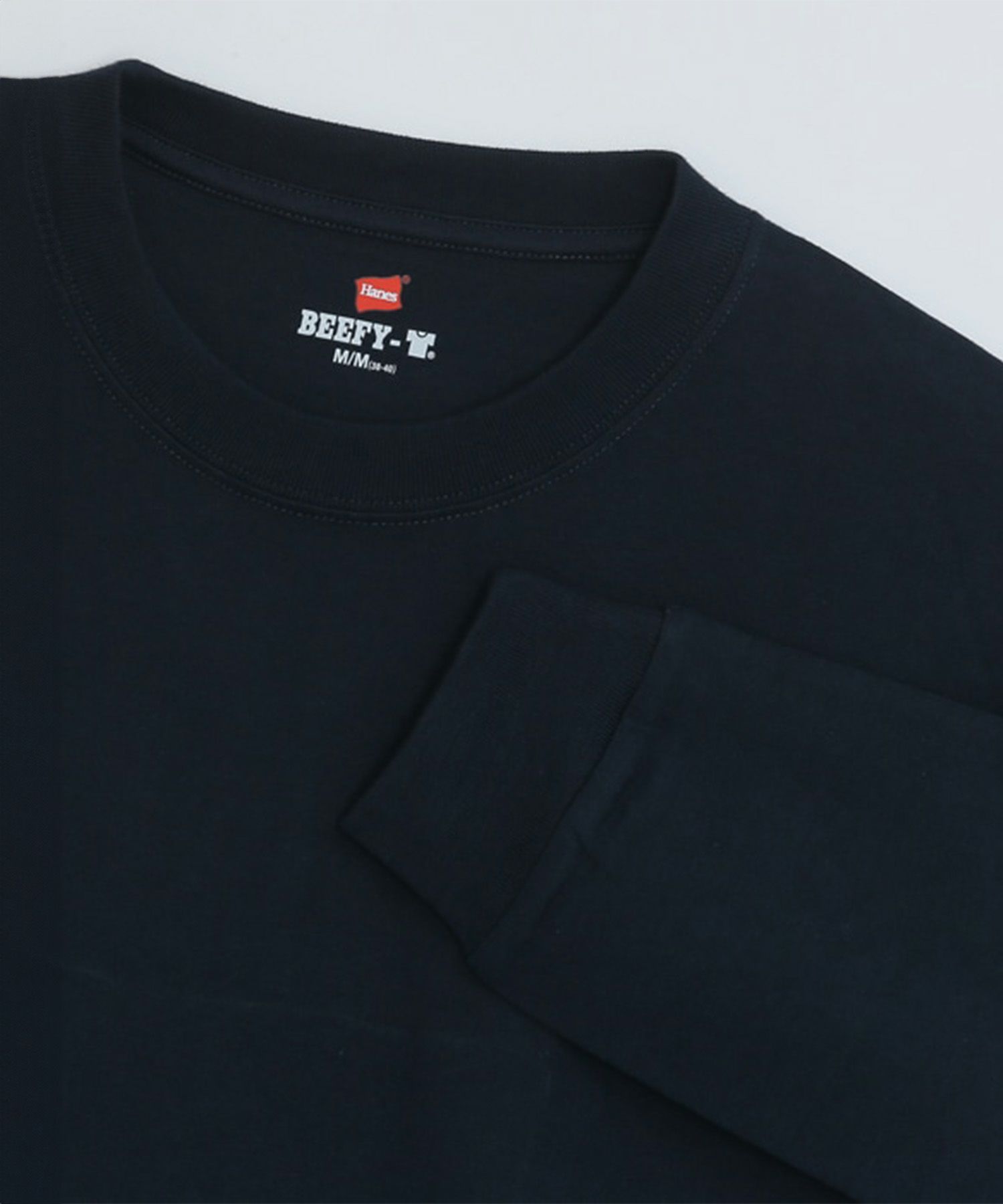 Hanes BEEFY ロングスリーブTシャツ メンズ ネコポス 対応商品