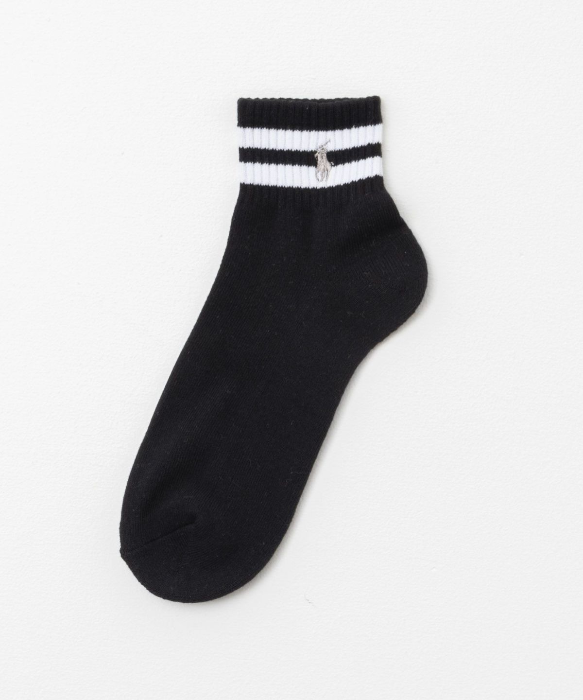 POLO RALPH LAUREN クォーターソックス ライン 3足組 メンズ