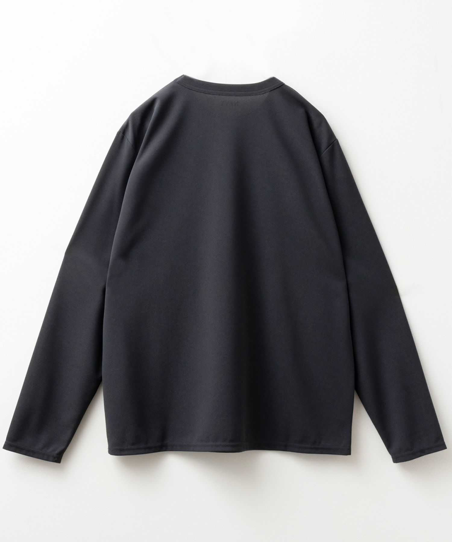 NAVY ジョーゼット長袖Tシャツ メンズ