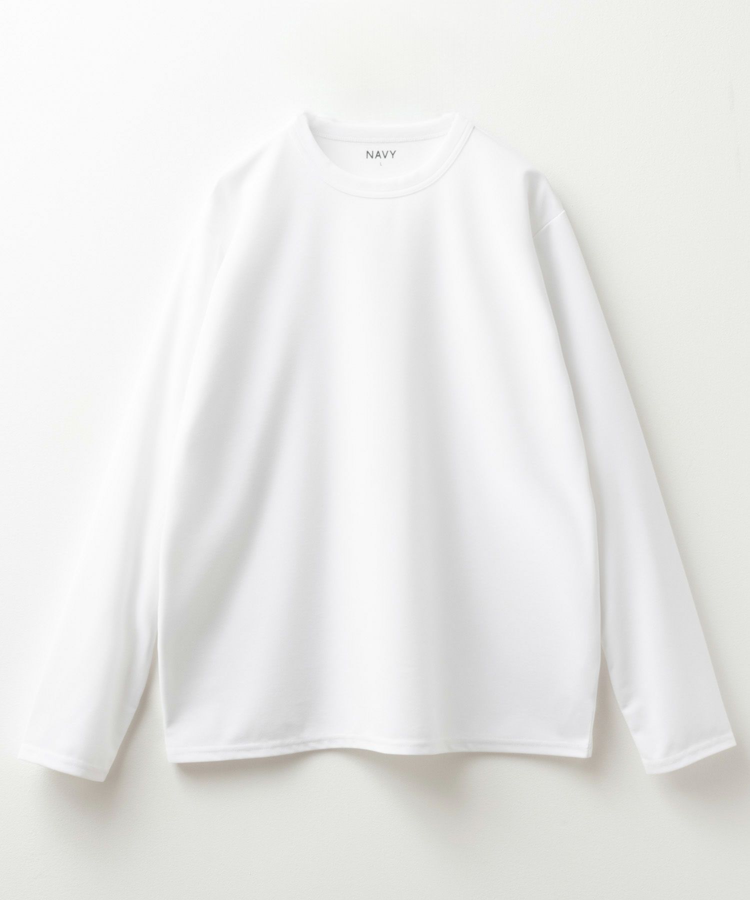 [期間限定価格]NAVY  ジョーゼット長袖Tシャツ メンズ商品画像-17